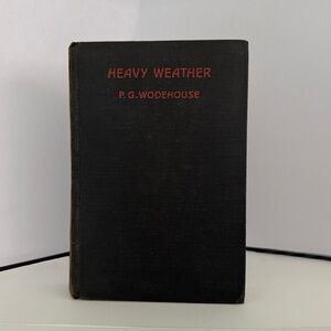 Heavy Weather by P. G. Wodehouse first Canadian edition 1933